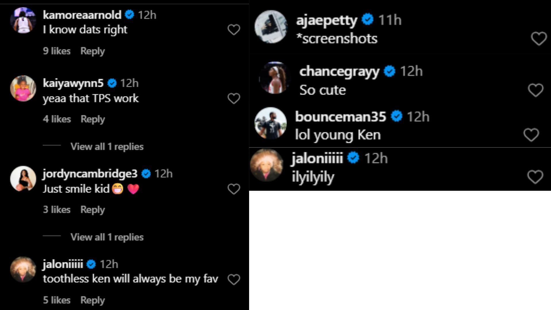 UConn’s KK Arnold drops a 4-word reaction as Ohio State’s Kennedy Cambridge shares snaps from her childhood and recent practice (Image via Instagram @kennedycambridge)